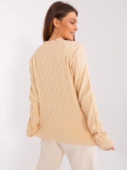 Sweter AT-SW-2326.37X beżowy