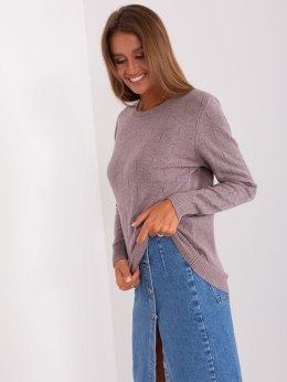 Sweter AT-SW-232901.25X jasny fioletowy