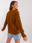 Sweter AT-SW-2335-1.68P jasny brązowy