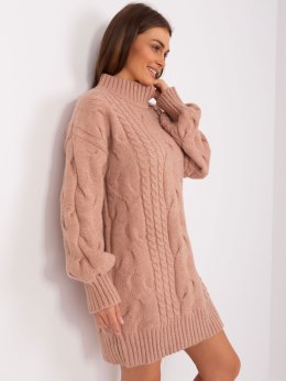 Sweter AT-SW-2367-1.35P ciemny różowy