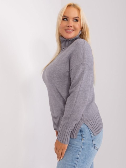 Sweter PM-SW-PM-3681.05P szary XXL/XXXL