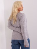 Sweter PM-SW-PM-3817.07 szary XL/XXL