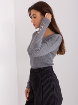 Sweter PM-SW-PM305.22 ciemny szary M/L