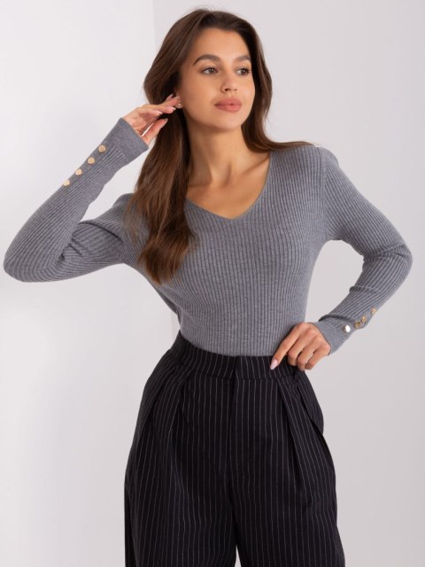 Sweter PM-SW-PM305.22 ciemny szary M/L