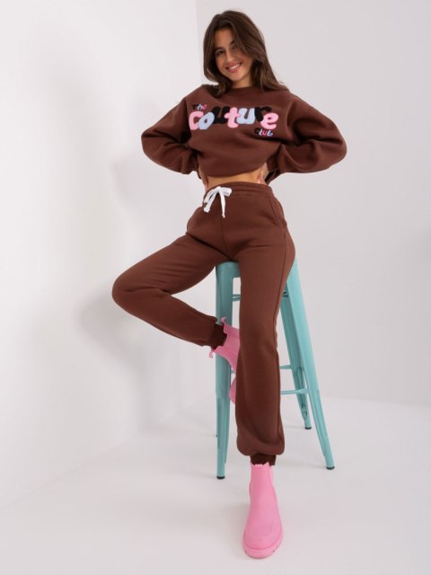 Komplet EM-KMPL-756.95P ciemny brązowy