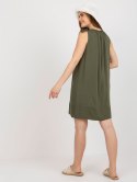 Sukienka TW-SK-BI-89923.29 khaki S