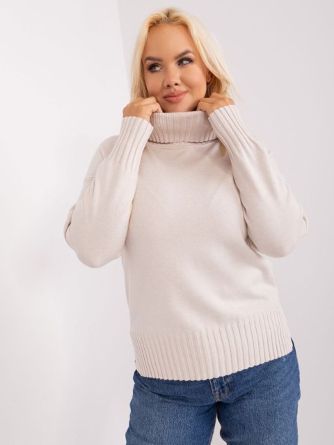 Sweter PM-SW-PM-3681.05P jasny beżowy XXL/XXXL