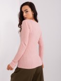 Sweter PM-SW-PM1088.25 jasny różowy S/M