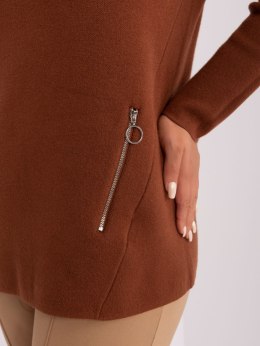 Sweter PM-SW-PM717.20 brązowy XXL/XXXL