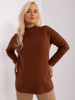 Sweter PM-SW-PM717.20 brązowy XXL/XXXL