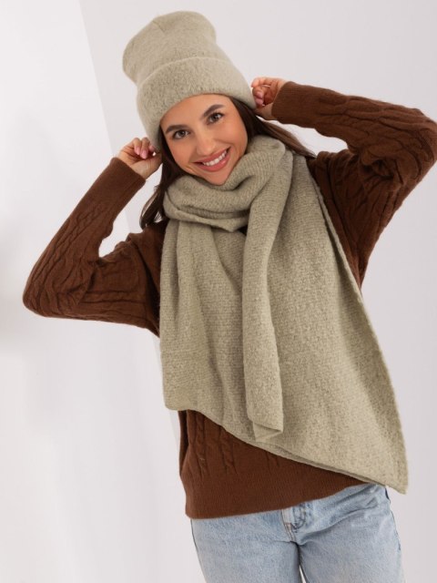 Szalik D90012Y72028D pistacjowy