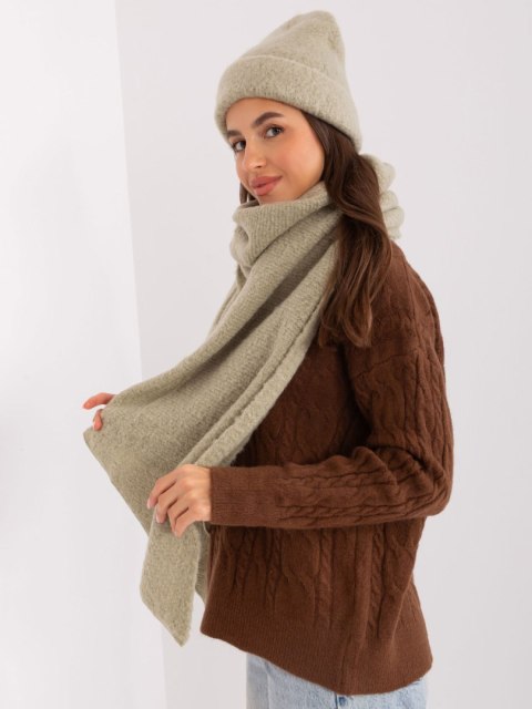 Szalik D90012Y72028D pistacjowy