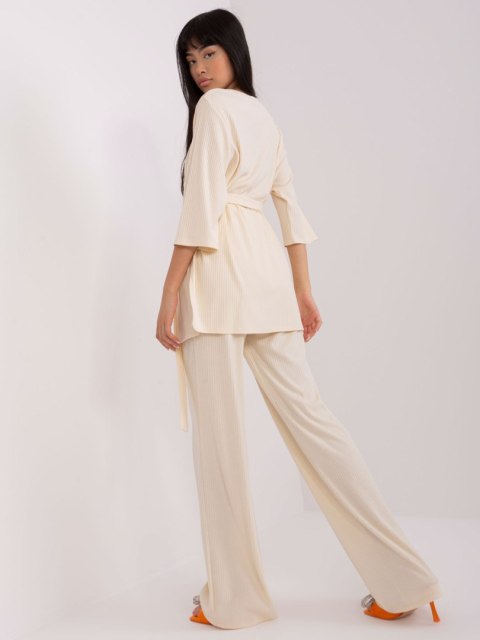 Komplet LK-KMPL-509389.28P jasny beżowy S/M