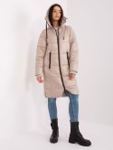 Płaszcz D50048X44518B3 beżowy XL