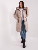 Płaszcz D50048X44518B3 beżowy XL