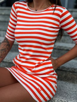 Sukienka TW-SK-2092.83P pomarańczowy M