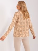 Sweter AT-SW-2341.00P camelowy
