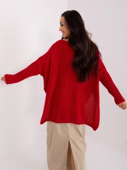 Sweter TW-SW-BI-559.45 ciemny czerwony