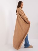 Kardigan AT-SW-2395.30 camelowy