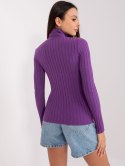 Sweter PM-SW-1087.09 ciemny fioletowy M/L
