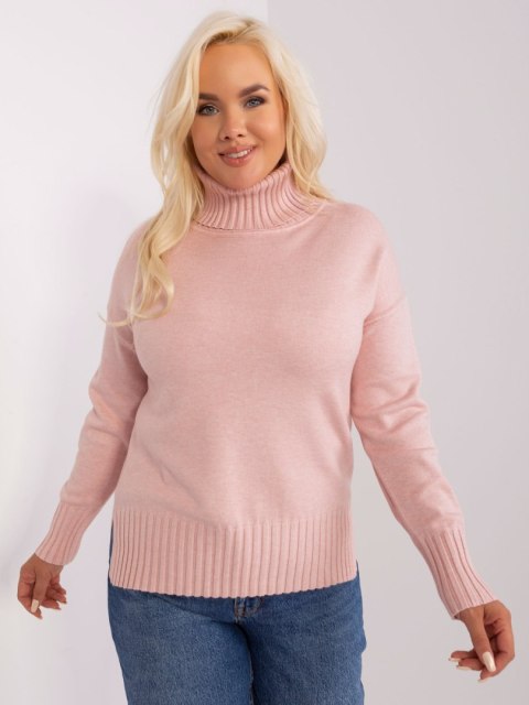 Sweter PM-SW-PM-3681.05P jasny różowy XXL/XXXL