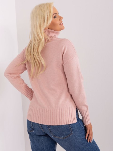Sweter PM-SW-PM-3681.05P jasny różowy XL/XXL