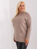 Sweter PM-SW-PM717.20 ciemny bezowy XL/XXL