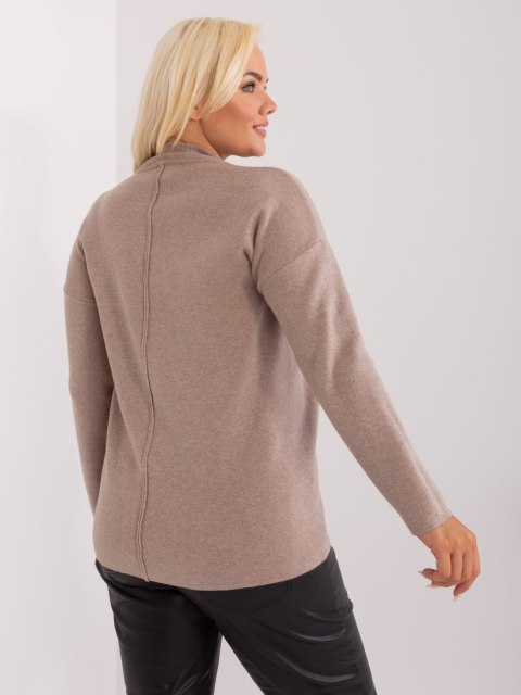 Sweter PM-SW-PM717.20 ciemny bezowy XL/XXL