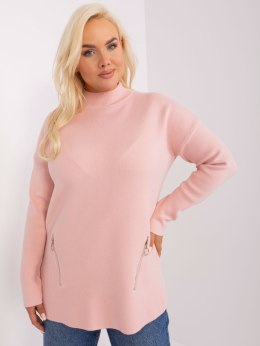 Sweter PM-SW-PM717.20 jasny różowy XL/XXL