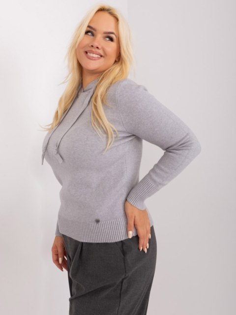 Sweter PM-SW-PM9735.07 szary XL/XXL