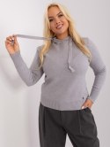 Sweter PM-SW-PM9735.07 szary XL/XXL