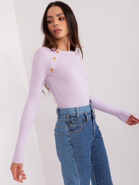 Sweter PM-SW-PM9750.08P jasny fioletowy M/L