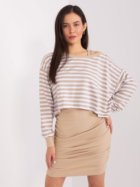 Komplet EM-KMPL-837.57P biało-beżowy