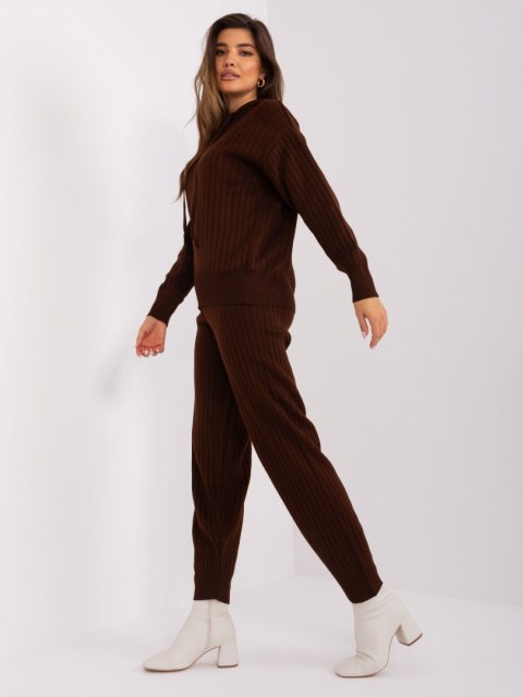 Komplet BA-KMPL-2211.13P ciemny brązowy