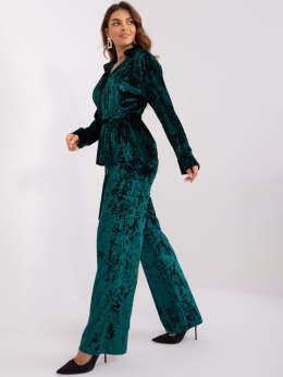 Komplet LK-KMPL-509427.43 ciemny zielony L/XL