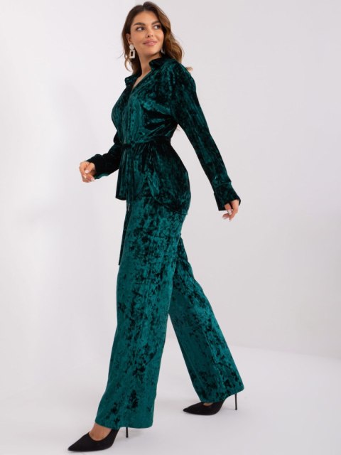 Komplet LK-KMPL-509427.43 ciemny zielony L/XL