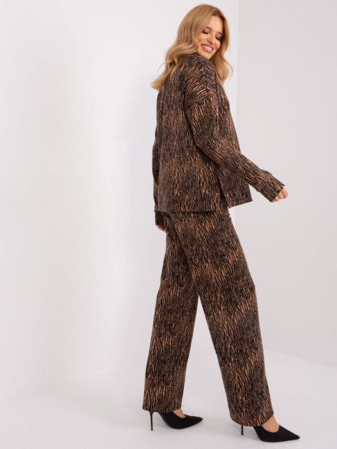 Komplet LK-KMPL-509464-2.21 camelowy L/XL