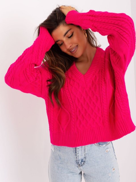 Sweter BA-SW-0376.65P fuksjowy