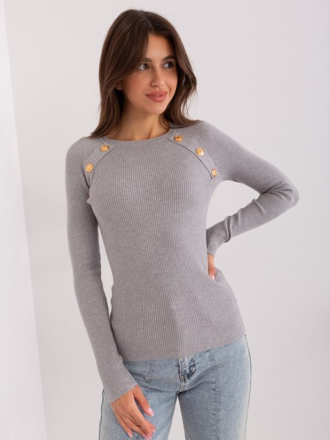 Sweter PM-SW-PM9750.08P szary M/L