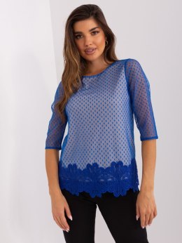 Bluzka LK-BZ-506729.63P ciemny niebieski 38