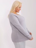 Sweter PM-SW-PM-3006+1.11 szary XL/XXL