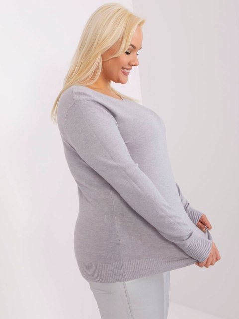 Sweter PM-SW-PM-3006+1.11 szary XL/XXL
