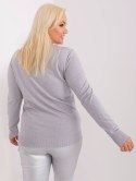 Sweter PM-SW-PM-3006+1.11 szary XXL/XXXL