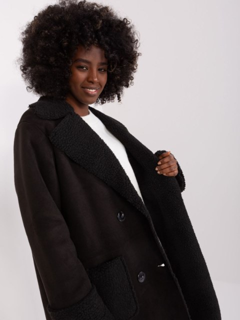 Płaszcz LK-PL-509460.00P czarny L/XL