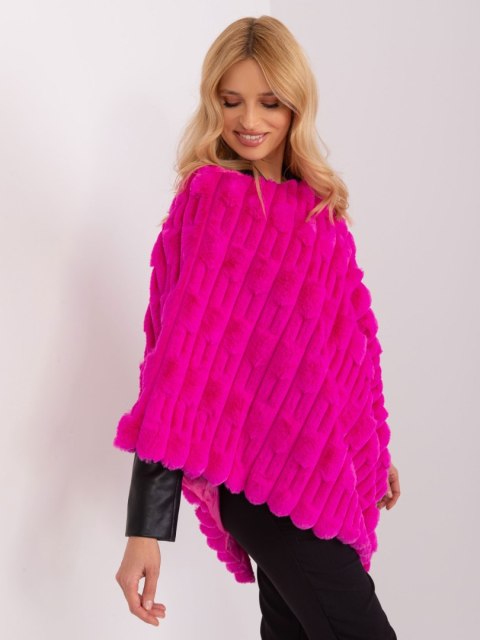 Poncho AT-PN-2347.16 fuksjowy