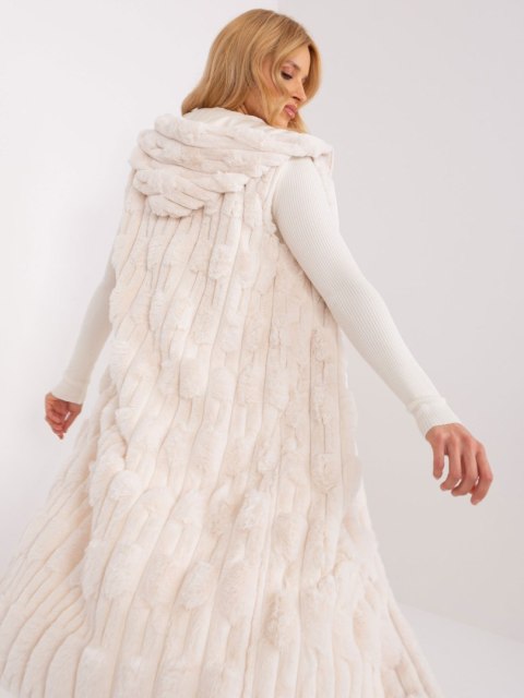 Kamizelka AT-KZ-2368-1.06 ecru L/XL