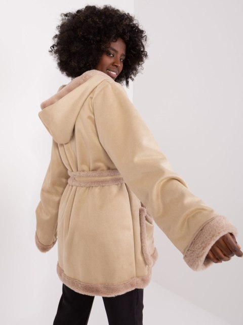 Kurtka LK-KR-509459.96P beżowy S/M