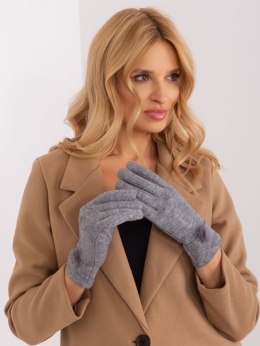 Rękawiczki AT-RK-23904.26 ciemny szary S/M