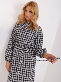Sukienka LK-SK-509516.04 biało-czarny L
