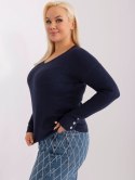 Sweter PM-SW-PM1020.12P granatowy XL/XXL